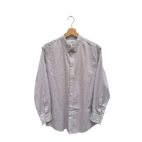 Fall Winter 2012 Red Micro-Pattern Shirt