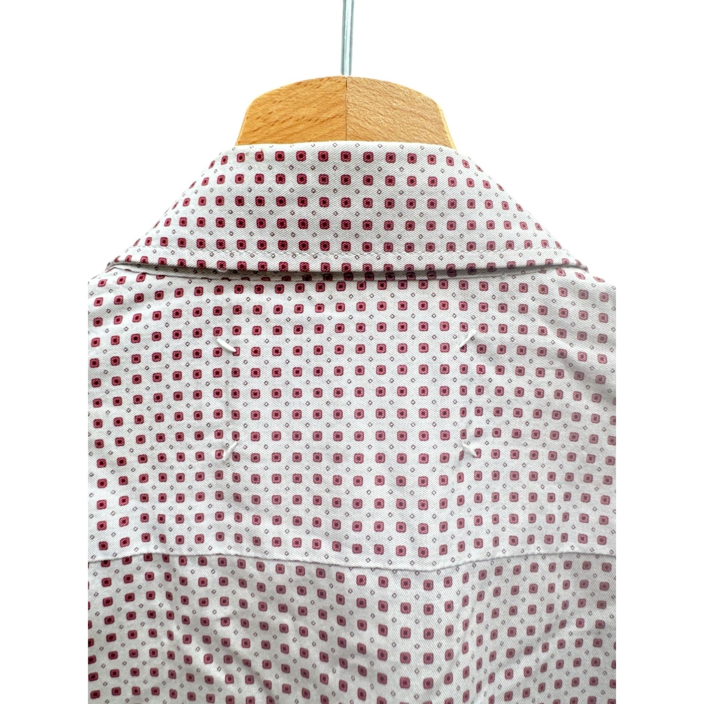 Fall Winter 2012 Red Micro-Pattern Shirt