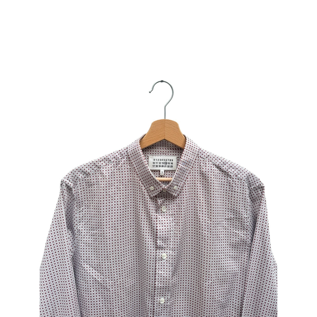Fall Winter 2012 Red Micro-Pattern Shirt