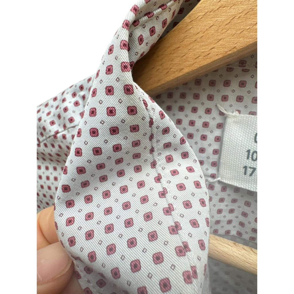 Fall Winter 2012 Red Micro-Pattern Shirt