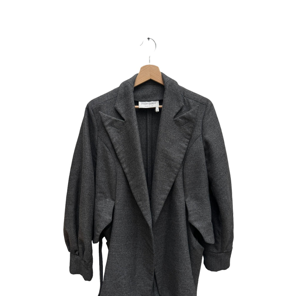 By Tom Ford  Fall Winter 2009  Grey Wool Coat