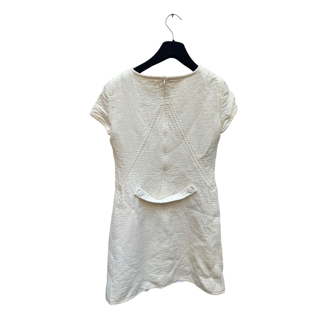 Vintage Cream Cotton Dress