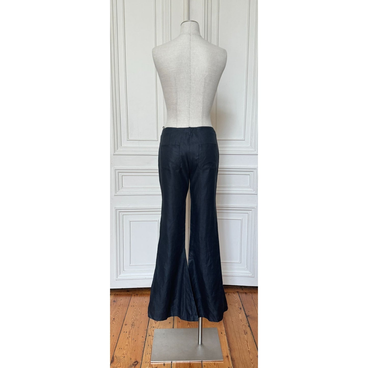 2009 Navy Flared Trousers
