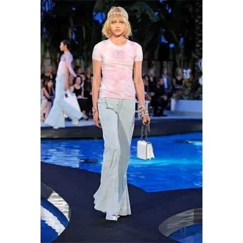 2009 Navy Flared Trousers