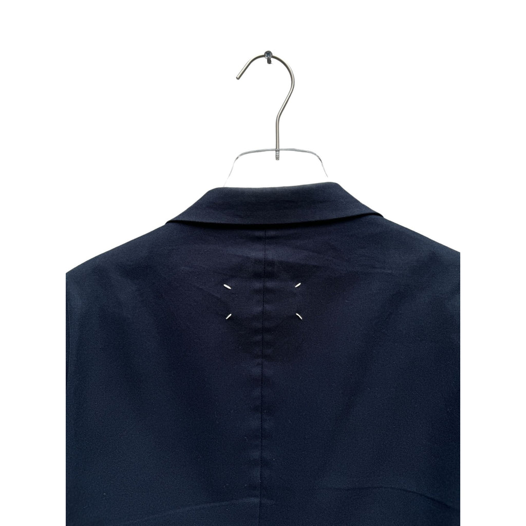 4 Stitches Navy Wool Blazer Jacket