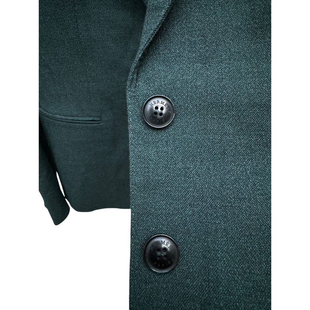 Dark Forest Merino Wool Blazer