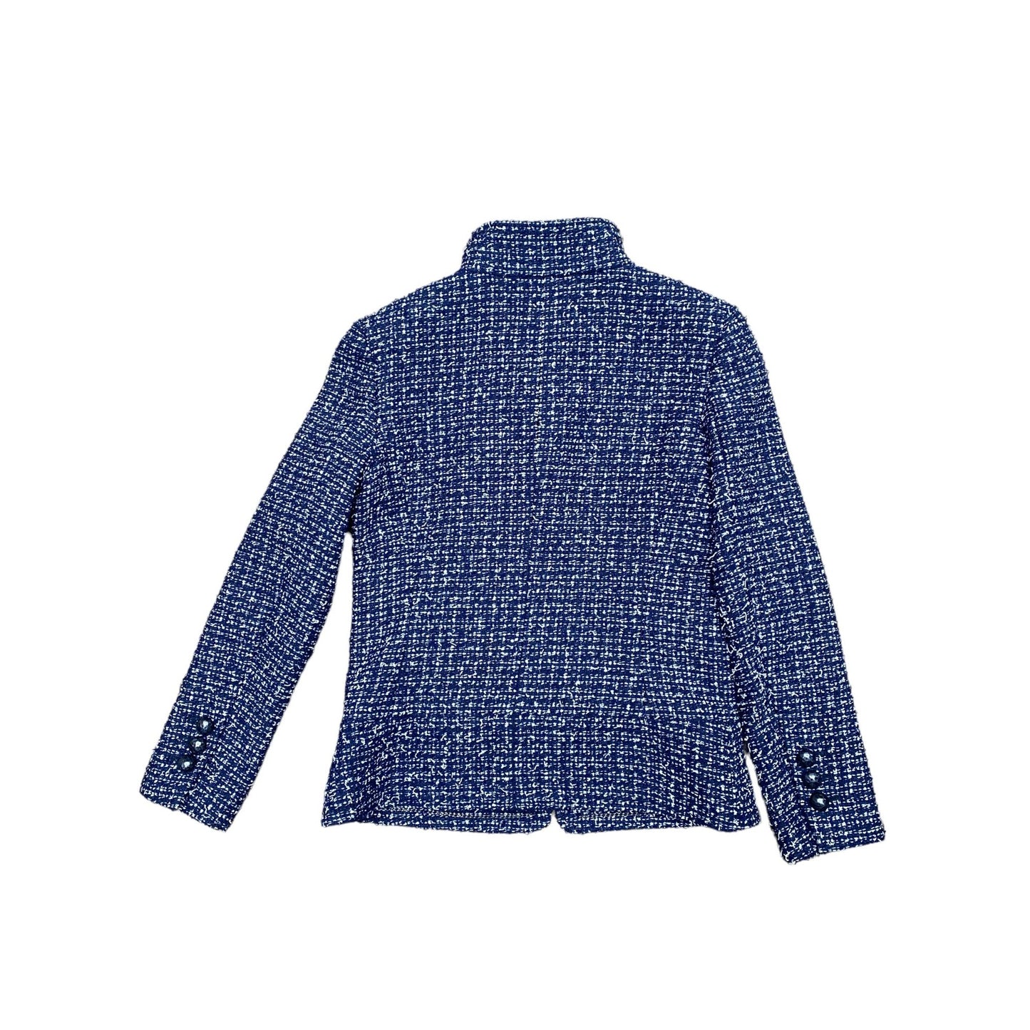Navy & White Tweed Jacket