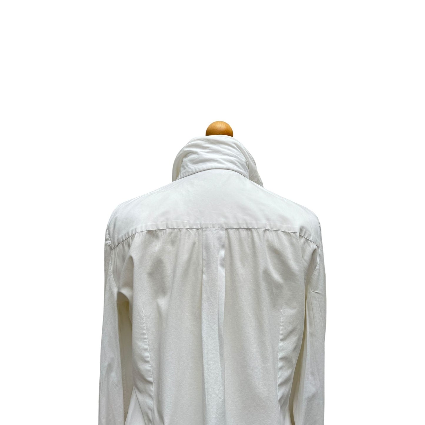 Early 2000s White Romantic Shirt