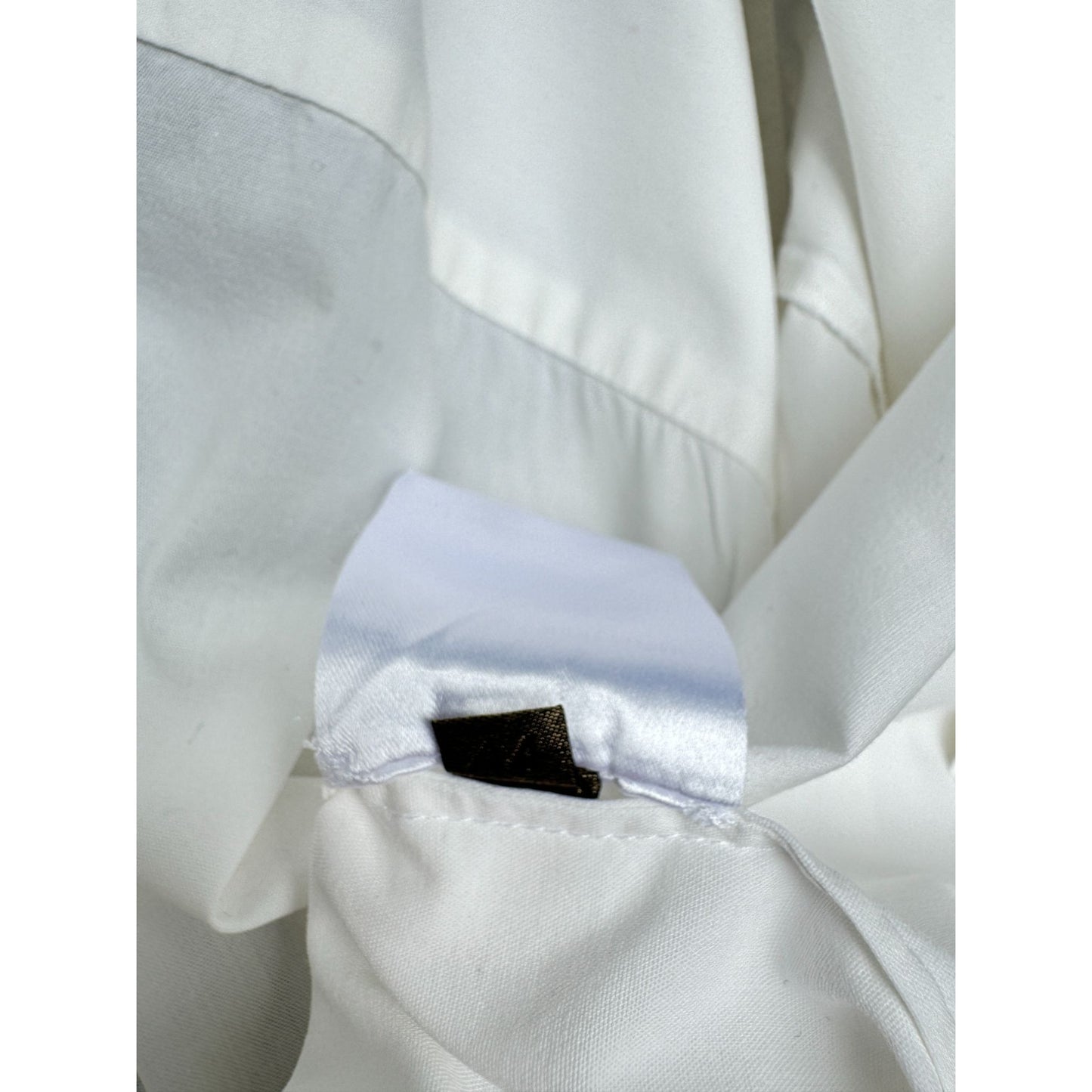 Early 2000s White Romantic Shirt