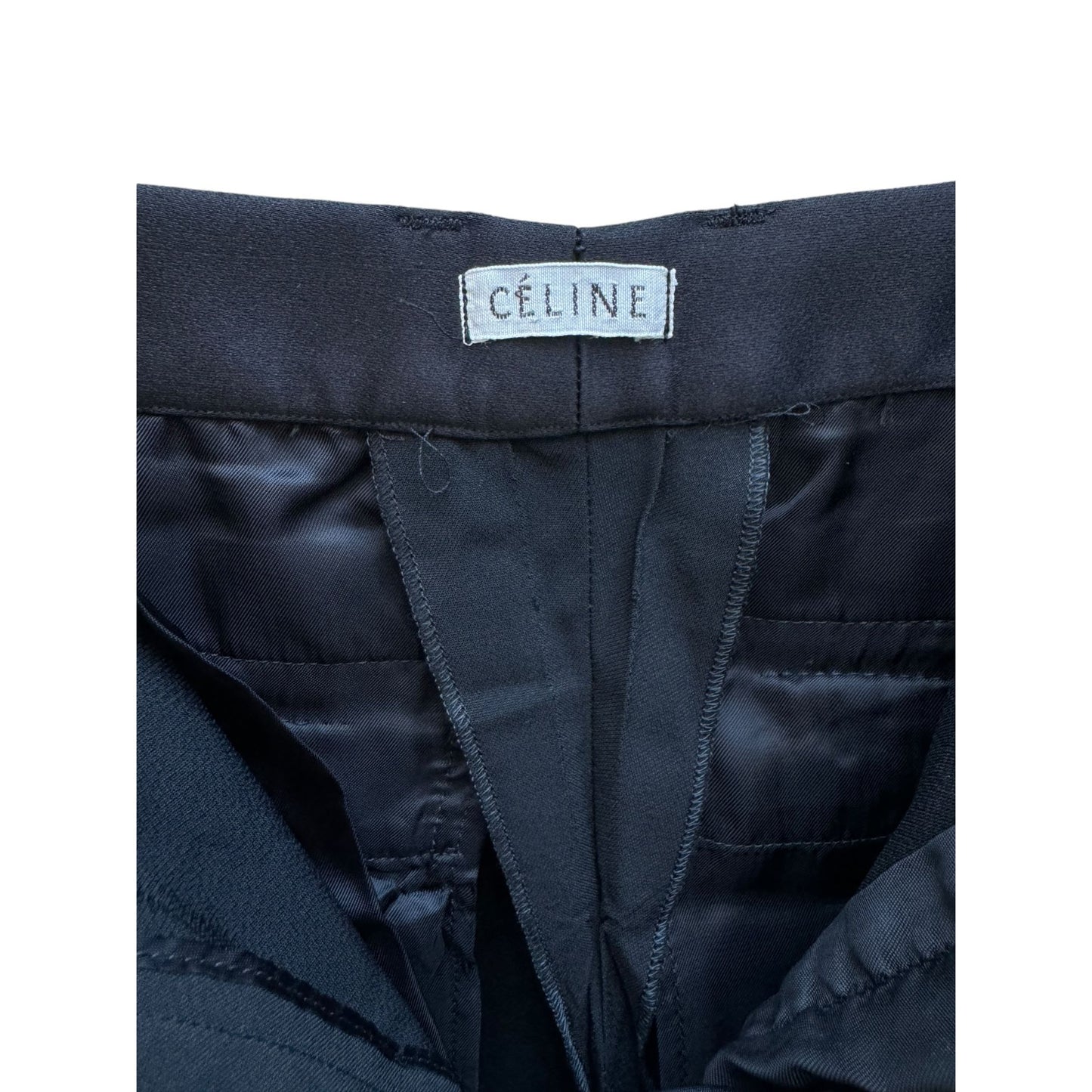 By Phoebe Philo  Resort 2010 Black Wool Pants