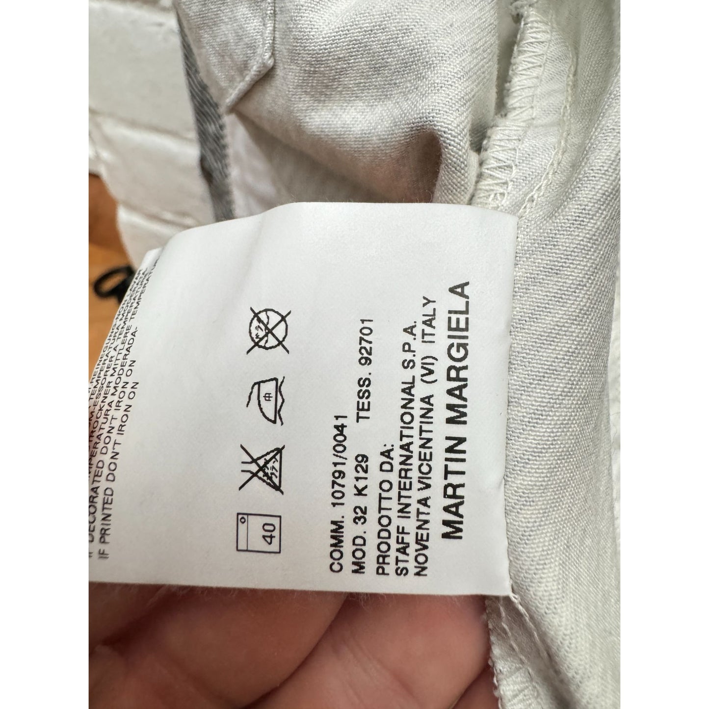 SS 2004 Vintage Grey Cotton Jacket