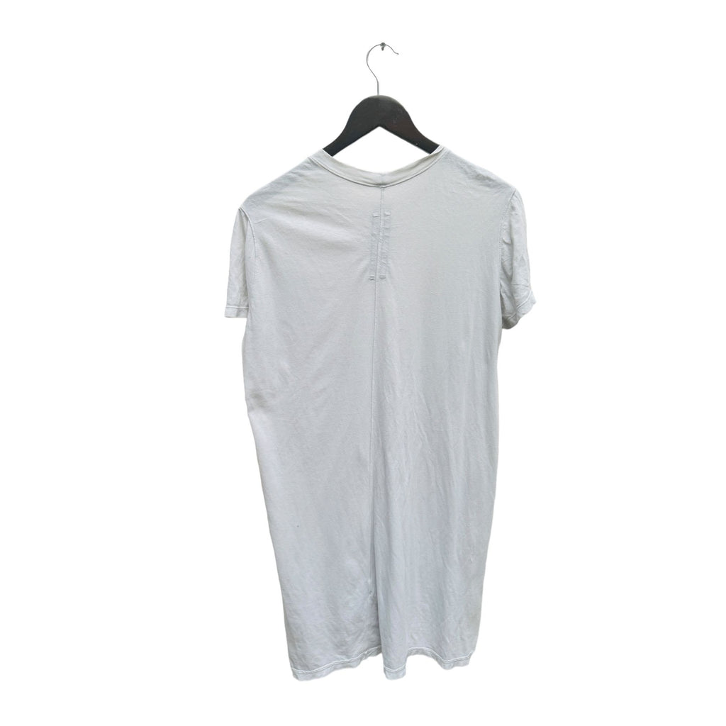 Men White Long T-shirt