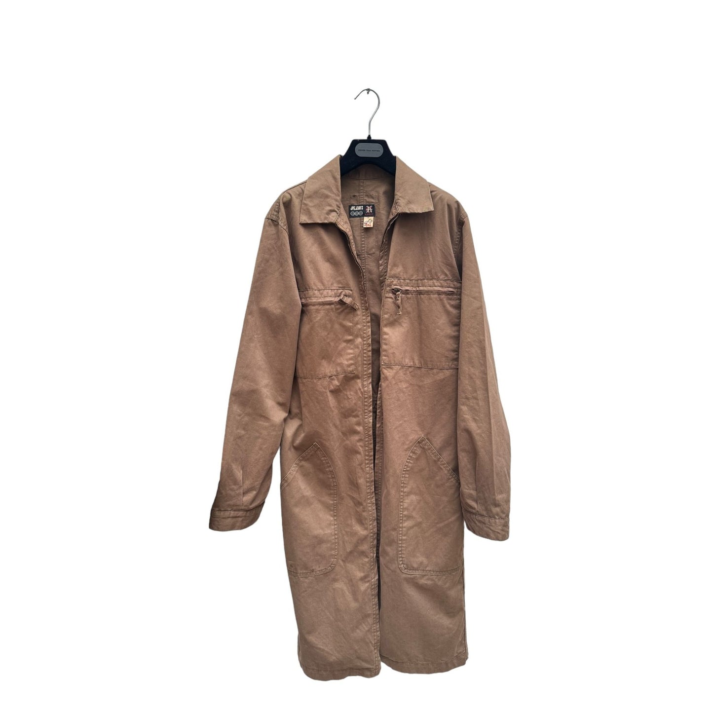 Vintage Brown Cotton Coat