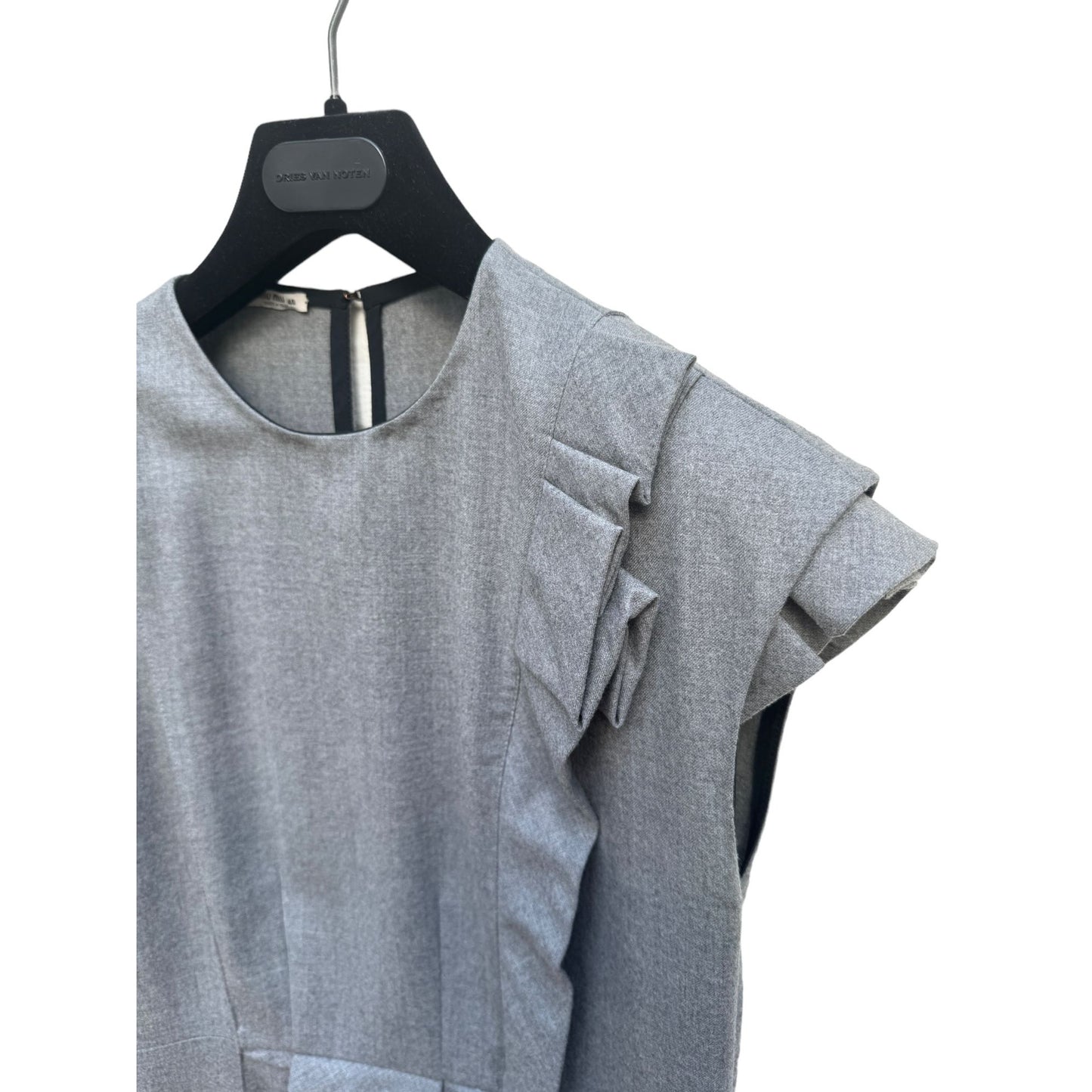 Dark Grey Wool Dress
