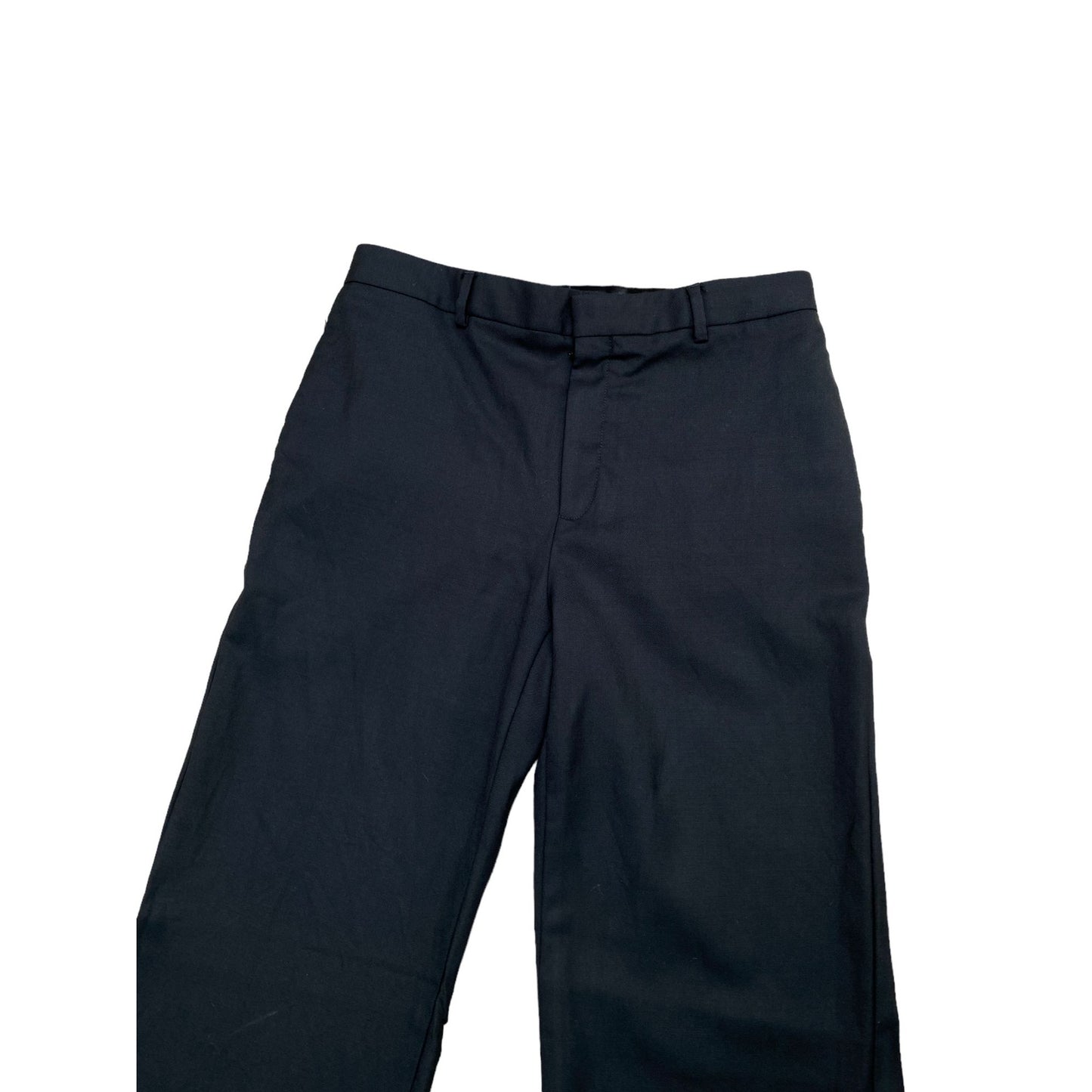 By Hedi Slimane  High Waist Black Wool Pants