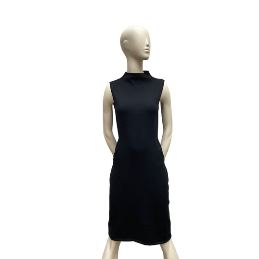 Haute Couture Vintage Midi Wool Dress