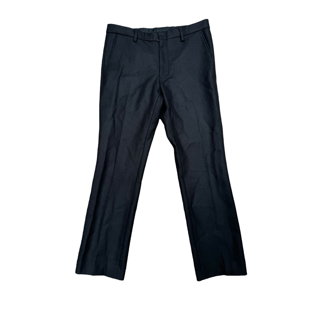 Black Wool Pants