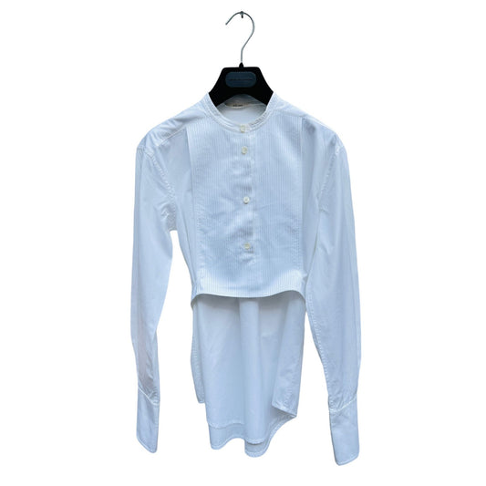 By Phoebe Philo Reinvented Smoking White Shirt
