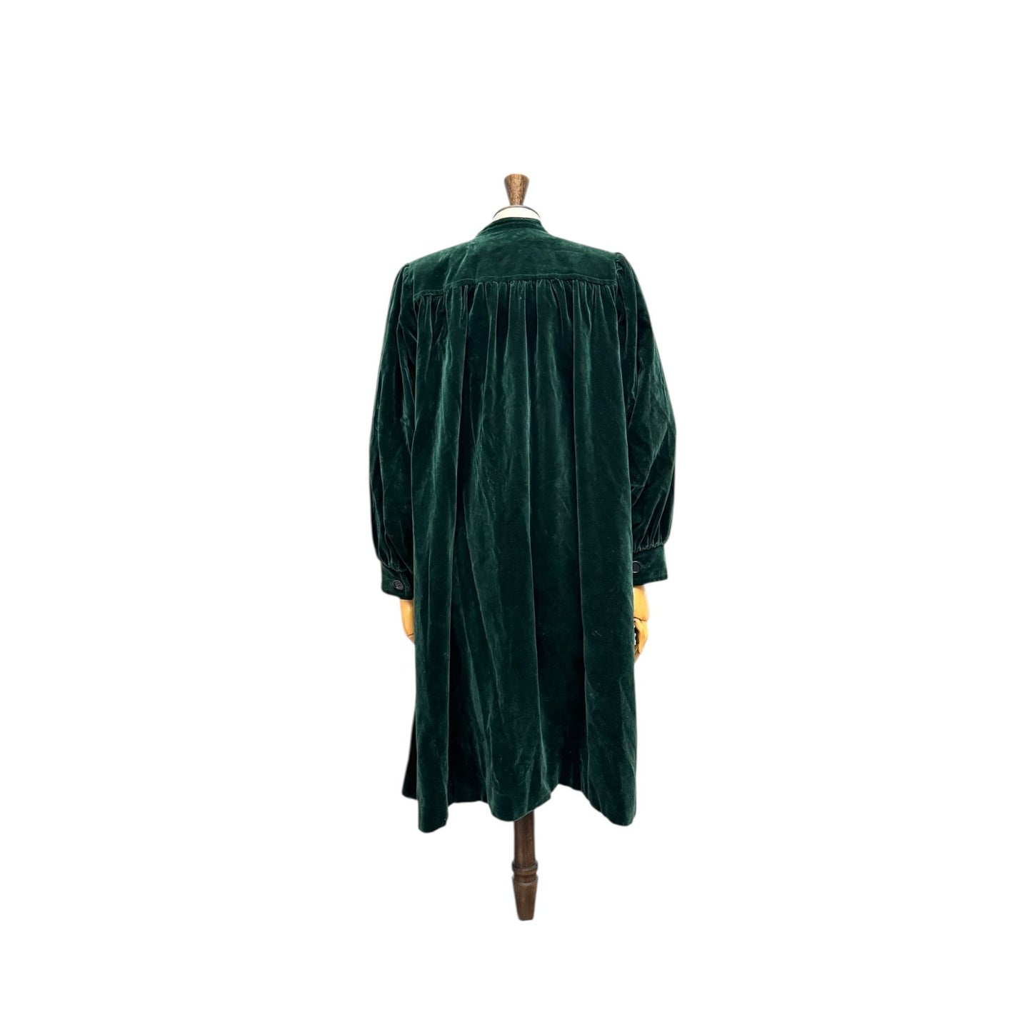 Vintage Green Velvet Coat