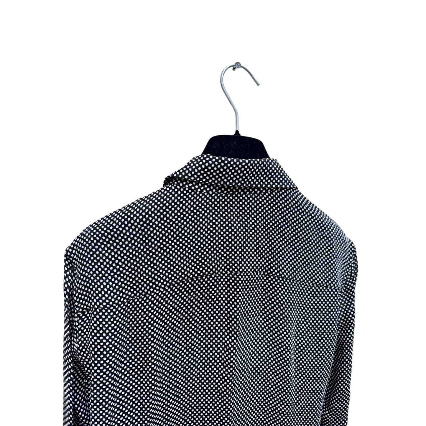 By Hedi Slimane  Black White Dot Shirt