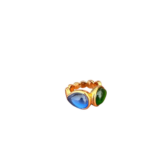 Gripoix Vintage Gold-Tone Ring