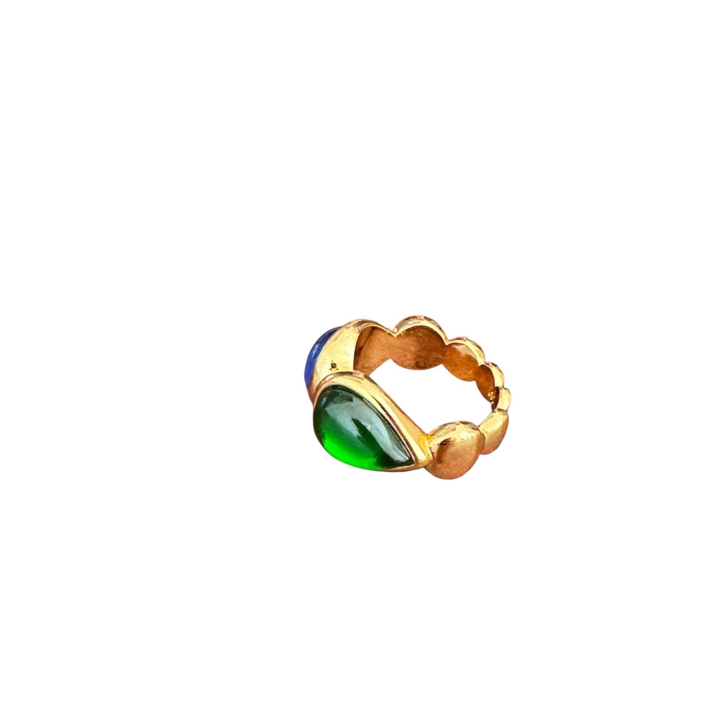 Gripoix Vintage Gold-Tone Ring