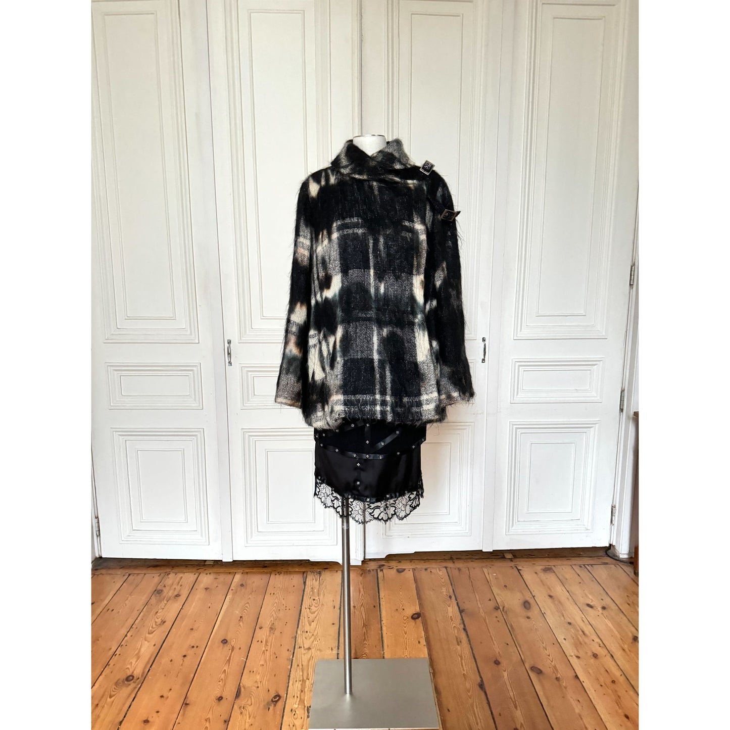 1990s Oversized Mohair Wool Jacket 