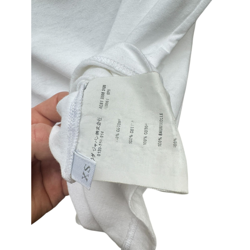 White Cotton Top Puffed Sleeves