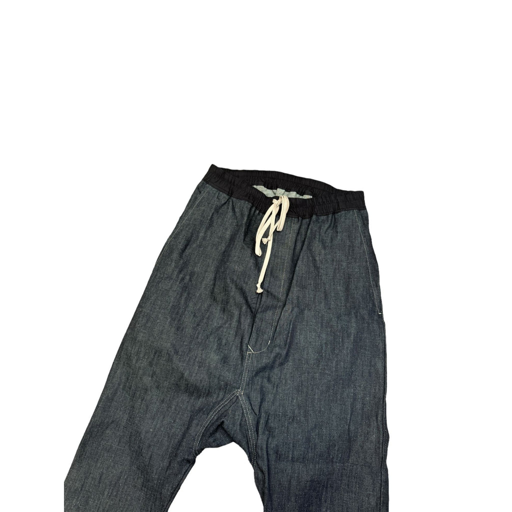 2013 Grey Drop Crotch Denim Pants