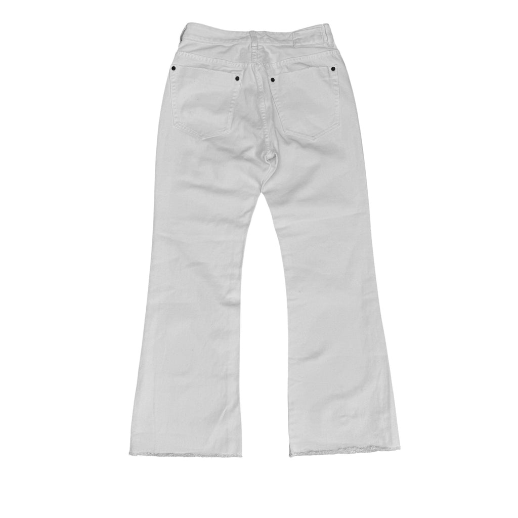 White denim jeans