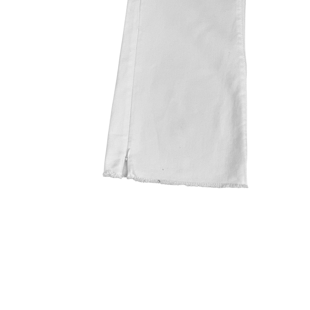 White denim jeans