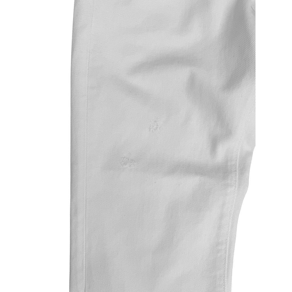 White denim jeans