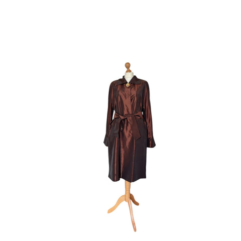 1970s Bronze Silk Coat