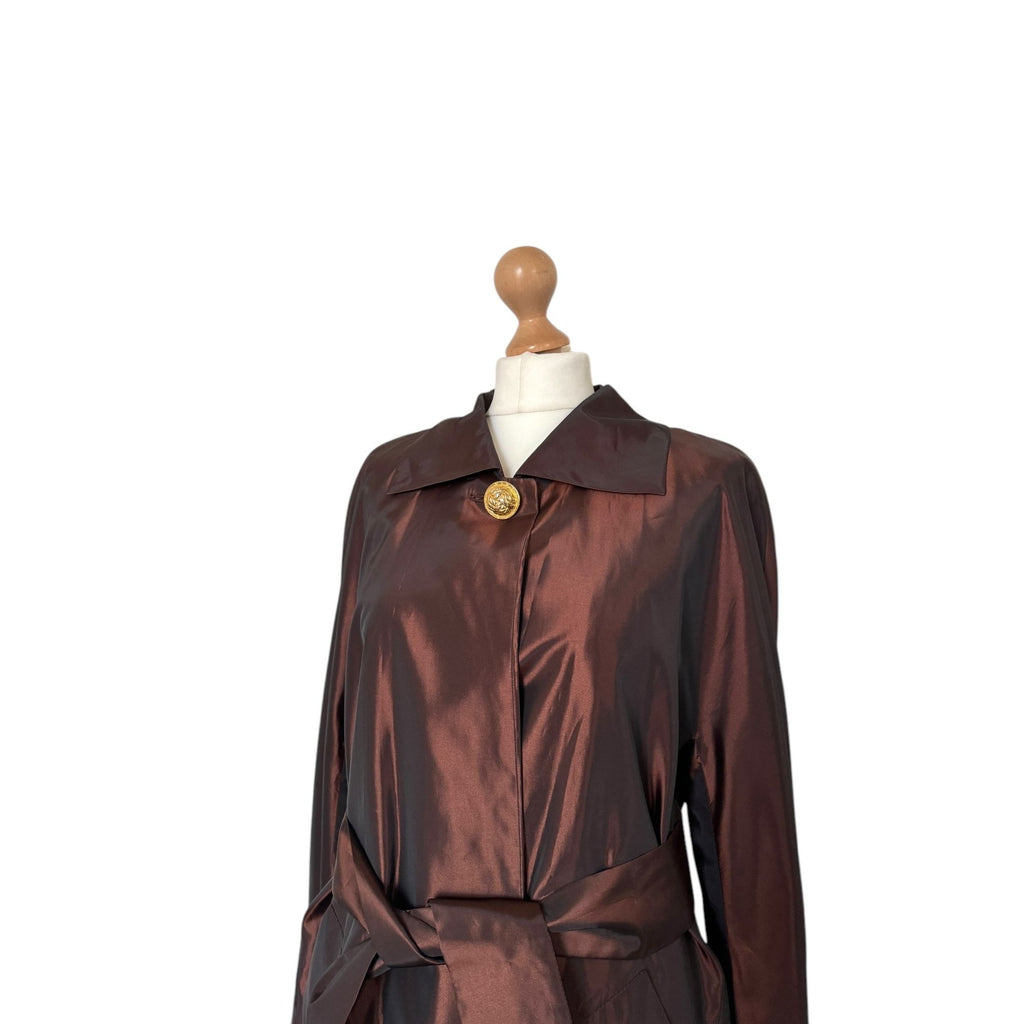 1970s Bronze Silk Coat