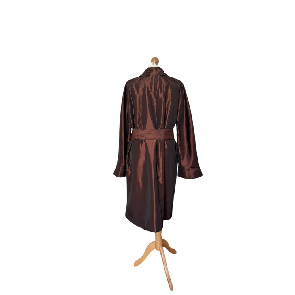 1970s Bronze Silk Coat