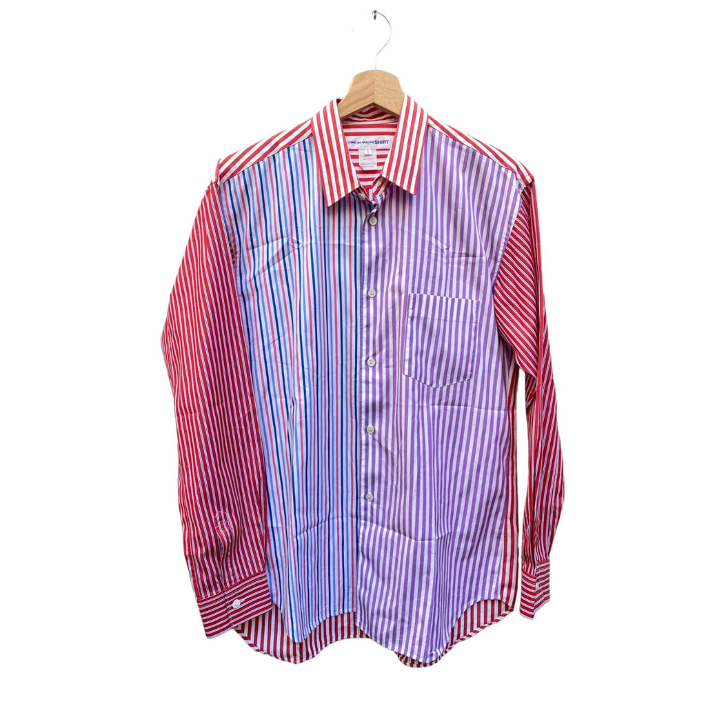 Patchwork Striped Shirt