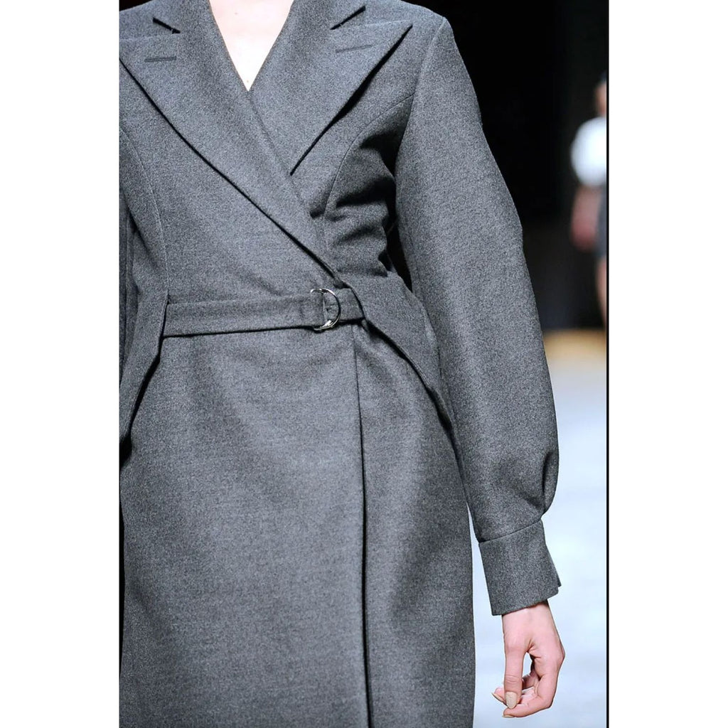 By Tom Ford  Fall Winter 2009  Grey Wool Coat