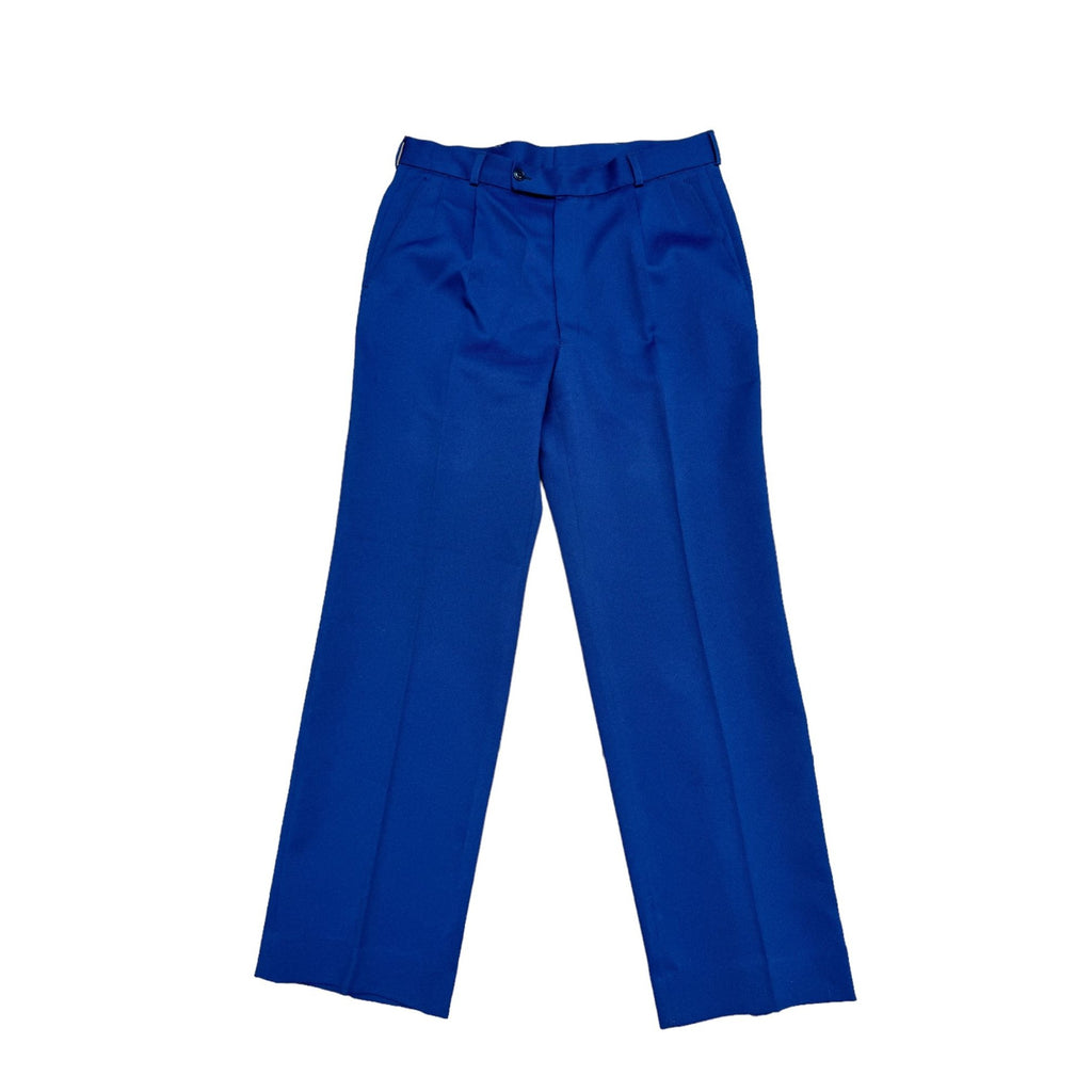 Vintage Men Blue Straight Pants