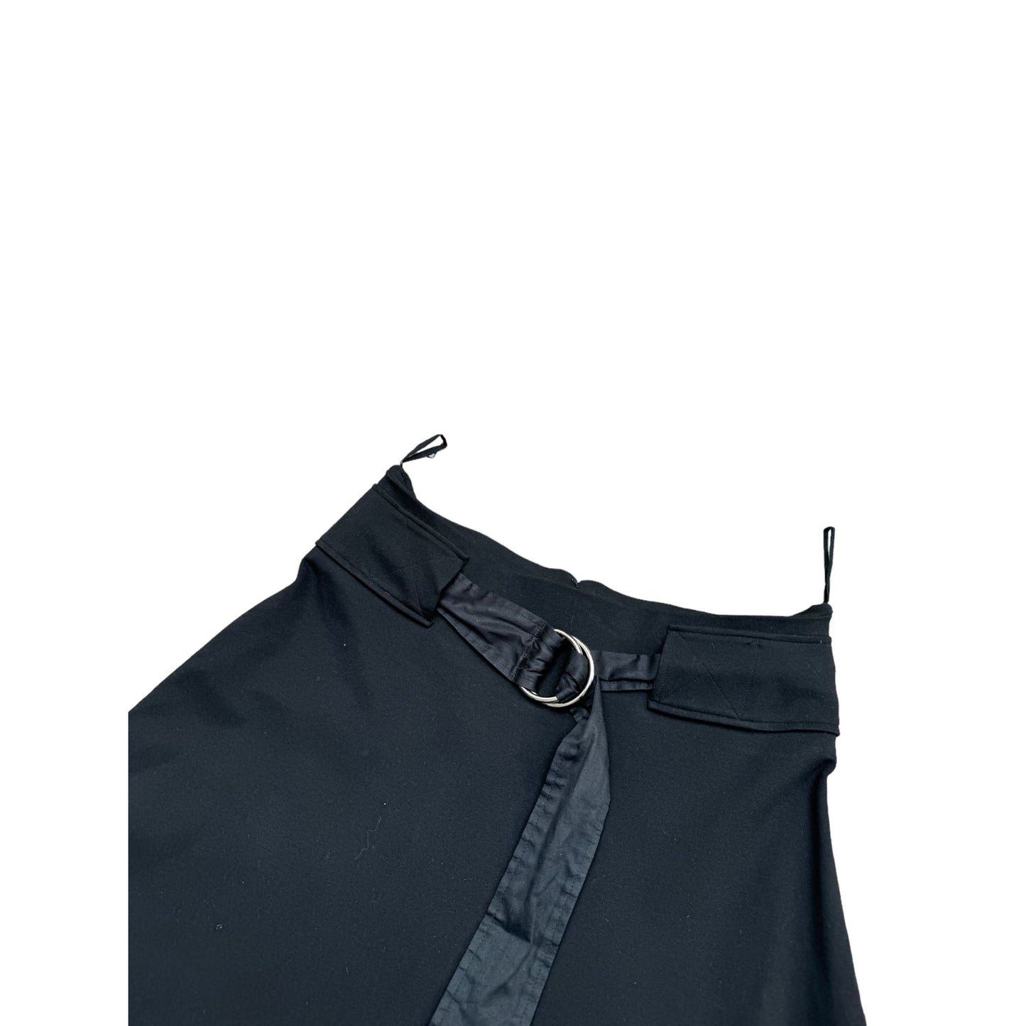By Phoebe Philo Black Belted Skirt