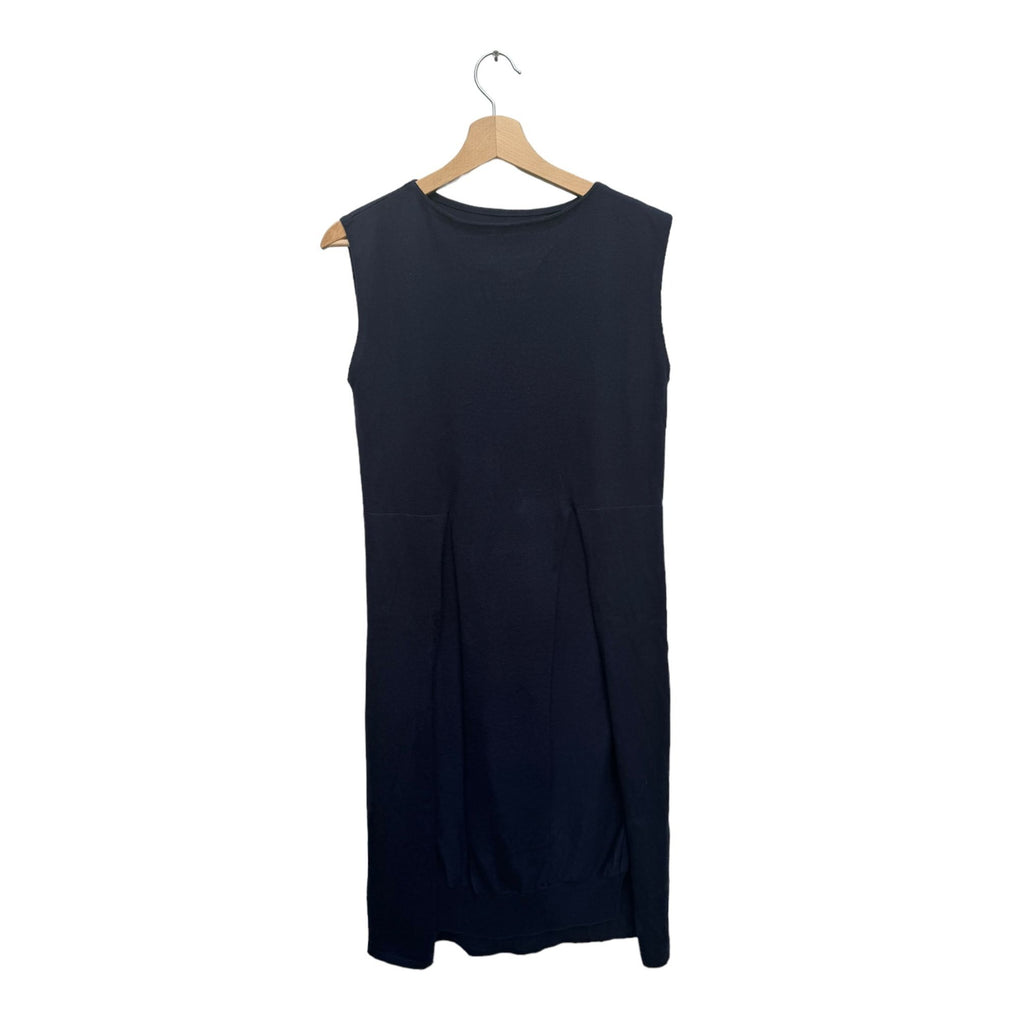 Dark Navy Wool Dress Line 1