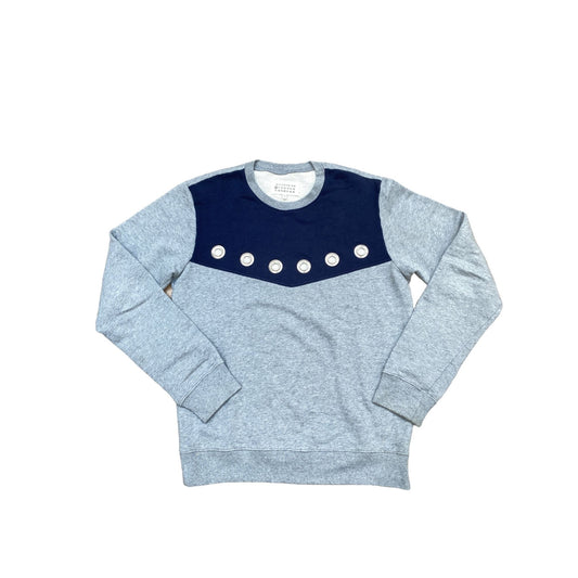SS 2016 Grey Navy Sweatshirt