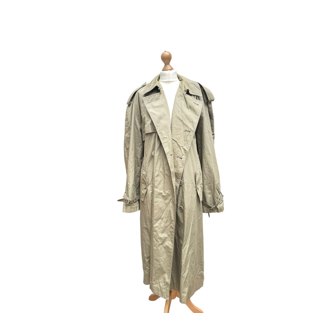 Vintage Beige Trench RainCoat