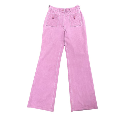 04C Pink Cotton Pants