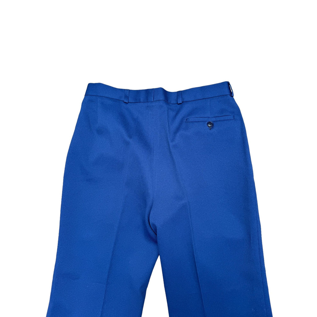 Vintage Men Blue Straight Pants