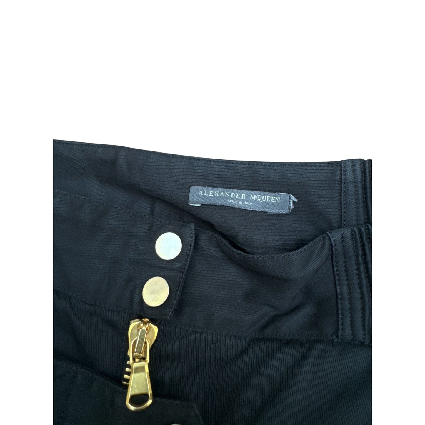 2007 Black Zipped Trousers