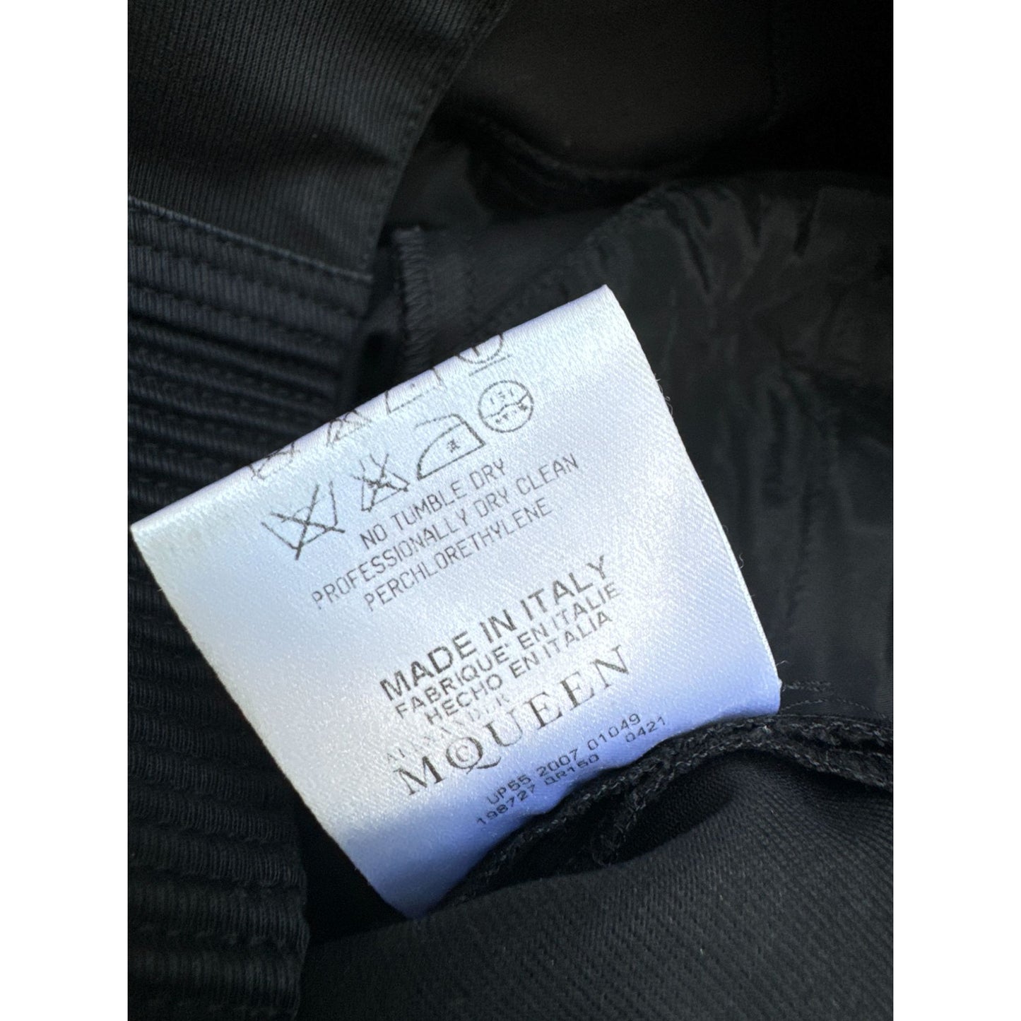 2007 Black Zipped Trousers