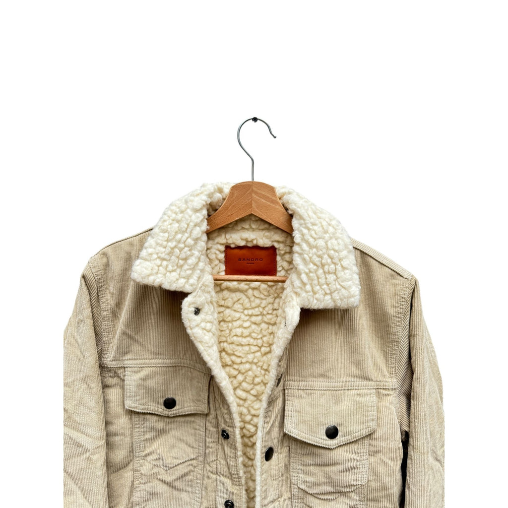 Beige Shearling Jacket