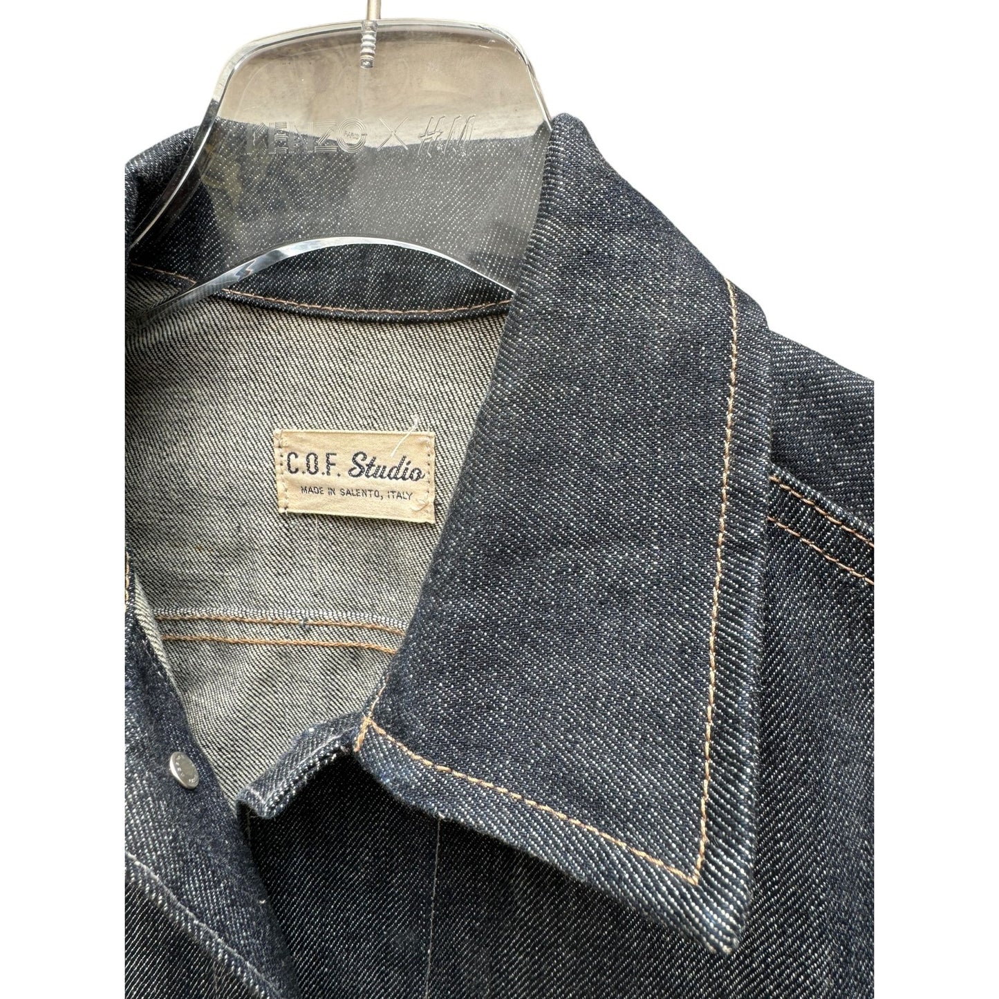 COF Studio  Raw denim jacket  Size M