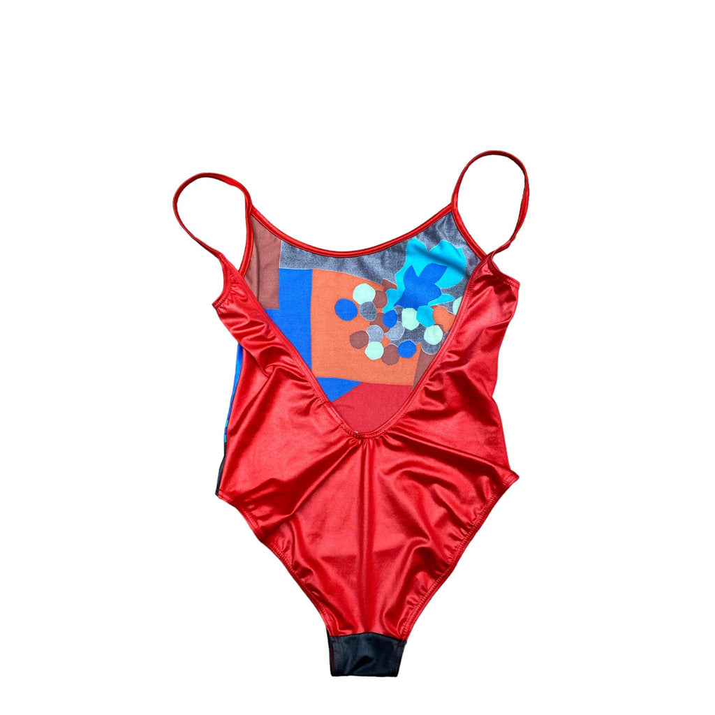 Red Colorful Swimsuit