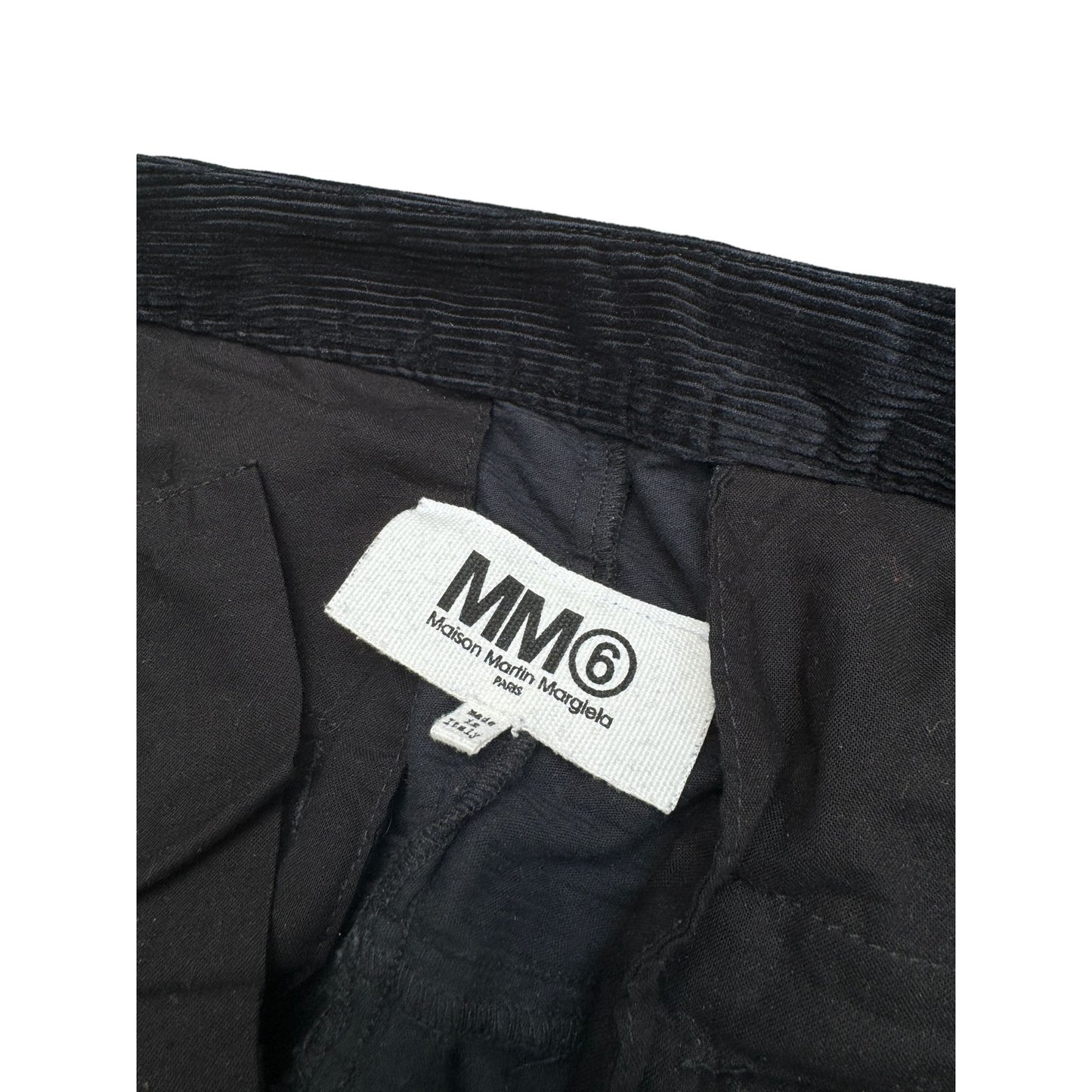Navy Velvet Pants  Regular Fit